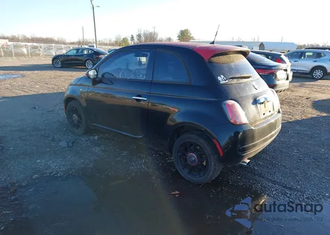 2015 Fiat 500 Ribelle from USA, damaged, VIN 3C3CFFAR8FT661321